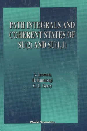 Path Integrals And Coherent States Of Su(2) And Su(1, 1)